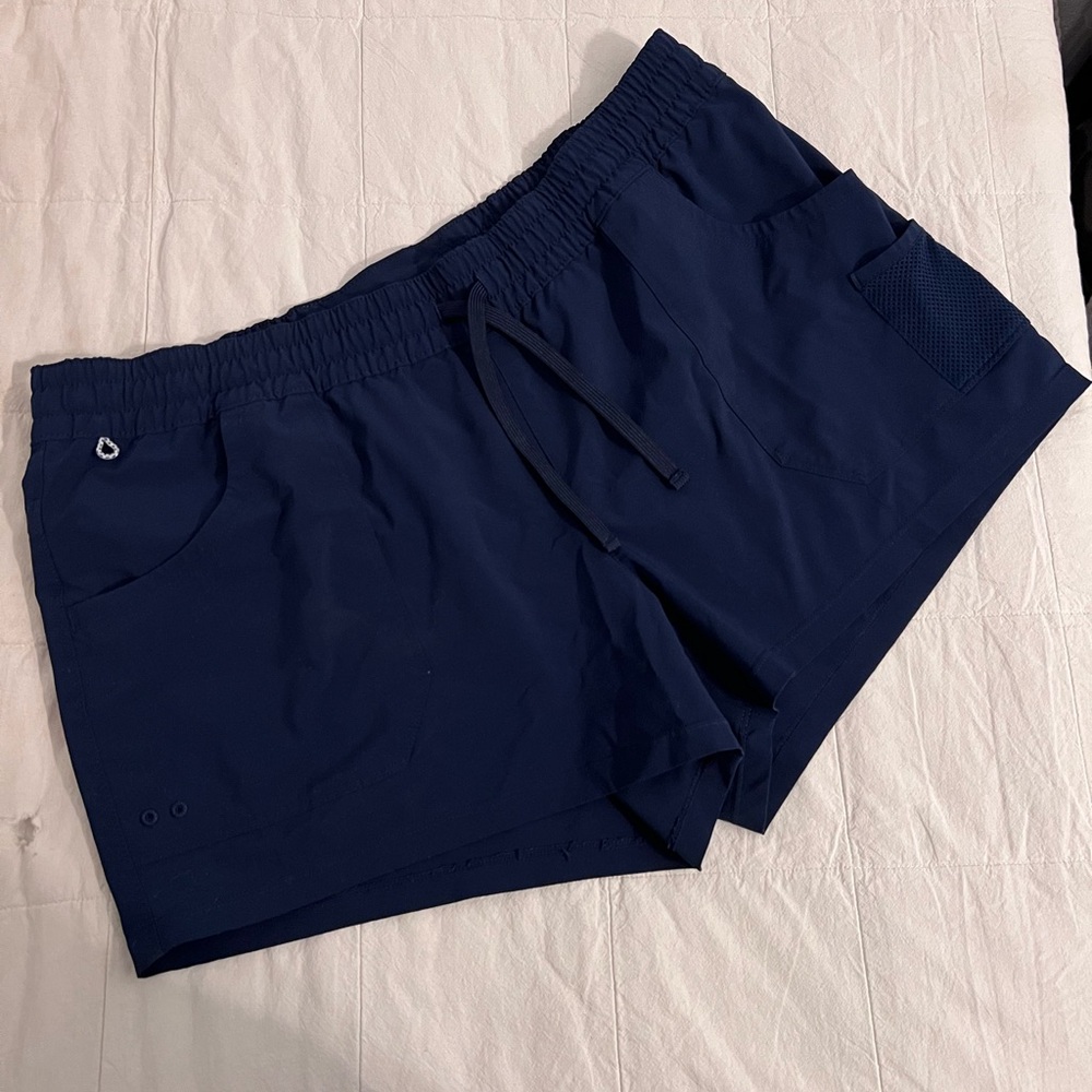 Columbia Women's Athletic Shorts - Navy Blue